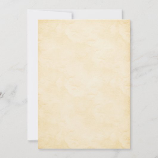 Vrijgezellenfeest van de Tuscan Botanical Wreath L Kaart (Achterkant)