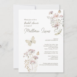 Vrijgezellenfeest van de vlinder | Romantisch vrou Kaart