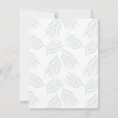 Vrijgezellenfeest van de Waterverf Brunch en Bubbl Kaart (Achterkant)