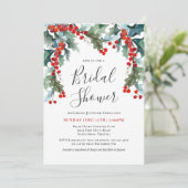 Vrijgezellenfeest van de Waterverf Holiday Greener Kaart (Staand voorkant)