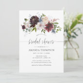 Vrijgezellenfeest van de waterverf van Bourgogne e Kaart (Staand voorkant)