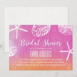 Vrijgezellenfeest van de Waterverf van de Sunset B Kaart