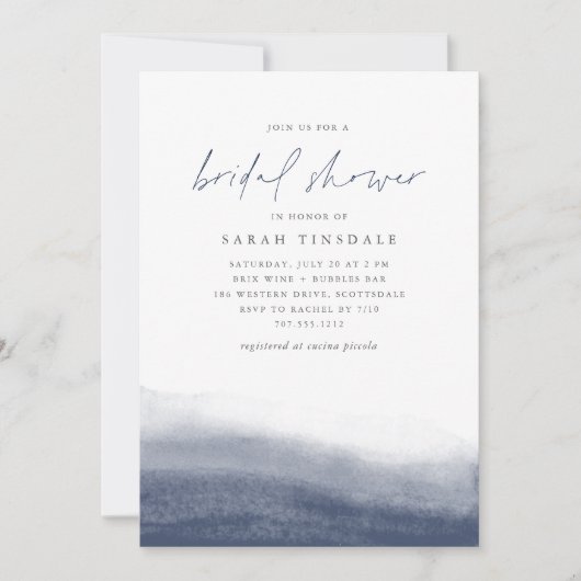 Vrijgezellenfeest van de Waterverf van de zeemacht Kaart (Voorkant)