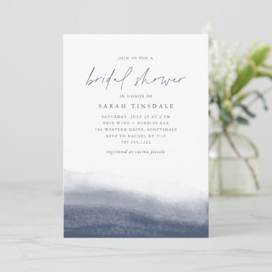 Vrijgezellenfeest van de Waterverf van de zeemacht Kaart (Staand voorkant)