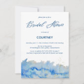 Vrijgezellenfeest van de Waterverf van kustgebiede Kaart (Voorkant)