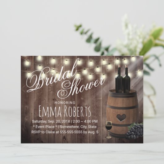 Vrijgezellenfeest van de wijnloop Kaart (Staand voorkant)