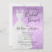 Vrijgezellenfeest van de Wintersneeuwval - Paars Kaart (Voorkant)