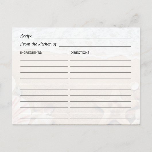 Vrijgezellenfeest van de Zandstrand van Beach Briefkaart (Achterkant)