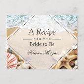 Vrijgezellenfeest van de Zandstrand van Beach Briefkaart (Voorkant)