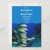 Vrijgezellenfeest van de zeemeerminnende onderzees kaart (Voorkant)