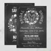 Vrijgezellenfeest van de zeepaardschelpen van Chal Kaart (Voorkant / Achterkant)