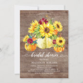 Vrijgezellenfeest van de zoethoudende herfst kaart (Voorkant)