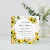 Vrijgezellenfeest van de zoethoudende najaarsbloem kaart (Staand voorkant)