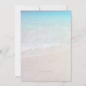 Vrijgezellenfeest van doornhaai kaart (Achterkant)