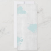 Vrijgezellenfeest van een luchtballon kaart (Achterkant)