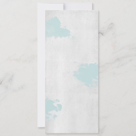 Vrijgezellenfeest van een luchtballon kaart (Achterkant)