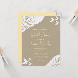 vrijgezellenfeest van elegante vlinder Boho