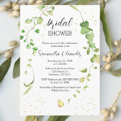 Vrijgezellenfeest van Eucalyptus Greenery Boho Kaart