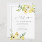 Vrijgezellenfeest van fijne geelboomgaarden zomert kaart (Voorkant)