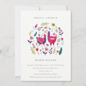 Vrijgezellenfeest van flora en Boerderij van Brigh Bedankkaart (Voorkant)