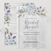  Vrijgezellenfeest van Floral Barnwood Kaart (Voorkant / Achterkant)