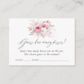 Vrijgezellenfeest van Floral en Lace Informatiekaartje (Voorkant)