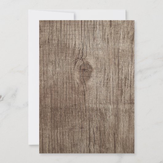  Vrijgezellenfeest van Floral Rustic Chalkboard Kaart (Achterkant)