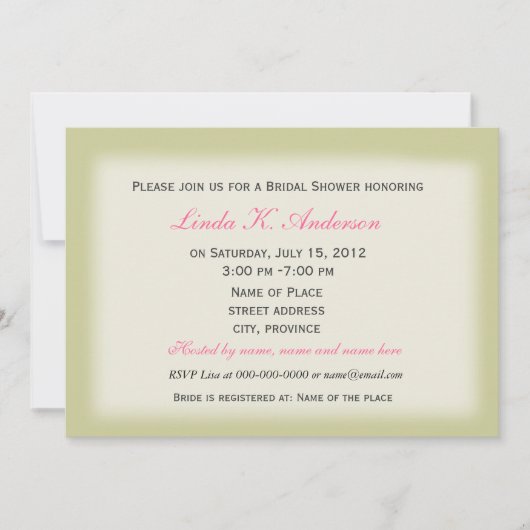 Vrijgezellenfeest van Florence, roze wilde rozen b Kaart (Voorkant)