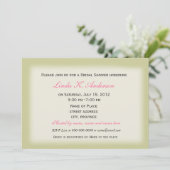 Vrijgezellenfeest van Florence, roze wilde rozen b Kaart (Staand voorkant)