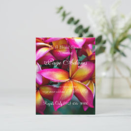 Vrijgezellenfeest van Frangipani Kaart