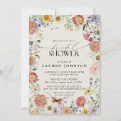 Vrijgezellenfeest van geperste wilde Lijsten Kaart (Voorkant)