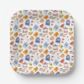 Vrijgezellenfeest van Gilmore Girl Papieren Bordje (Voorkant)