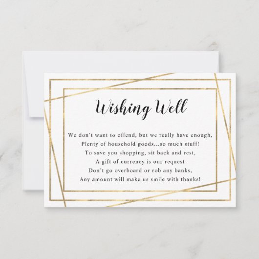 Vrijgezellenfeest van Gold Lijst of een dekkaart v Kaart (Voorkant)