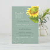 Vrijgezellenfeest van grijze geelbloem kaart (Staand voorkant)