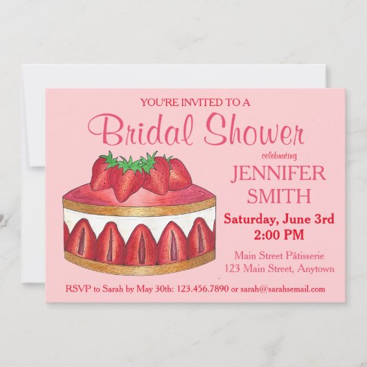 Vrijgezellenfeest van het Aardbeienwrijvingswrijvi Kaart (Voorkant)