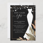 Vrijgezellenfeest van het binddmiddel van String L Kaart (Voorkant)