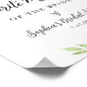 VRIJGEZELLENFEEST van het favoriete geheugen van D Poster (Hoek)