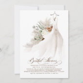 Vrijgezellenfeest van het huwelijk van Floral pamp Kaart (Voorkant)