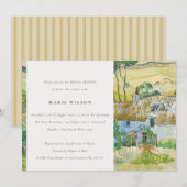 Vrijgezellenfeest van het landschap van de Rustige Kaart (Voorkant / Achterkant)