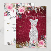 Vrijgezellenfeest van het Magical Wedding Gown Dre Kaart (Voorkant / Achterkant)