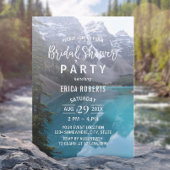 Vrijgezellenfeest van het mountainLake Wedding Kaart
