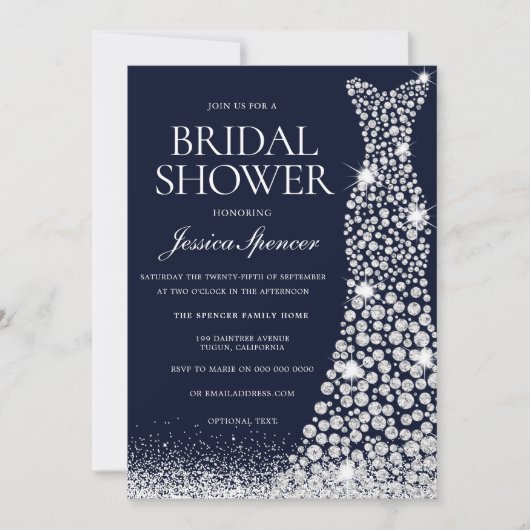 Vrijgezellenfeest van het mousserende witte wedden kaart (Voorkant)