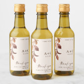 Vrijgezellenfeest van het najaar van de herfst van wijn etiket (Flessen)