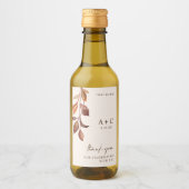 Vrijgezellenfeest van het najaar van de herfst van wijn etiket (Voorkant)