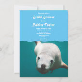 Vrijgezellenfeest van het Navy Blue Underwater Zee Kaart (Voorkant)