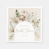 Vrijgezellenfeest van het strand van Bohemen Servet (Voorkant)