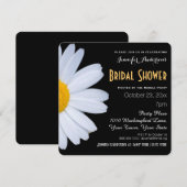 Vrijgezellenfeest van het thema Black and White Da Kaart (Voorkant / Achterkant)