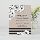 Vrijgezellenfeest van het weke grijze Anemone Flor Kaart (Staand voorkant)