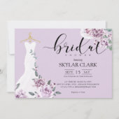 Vrijgezellenfeest van het Wit-huwelijk van Lavende Kaart (Voorkant)