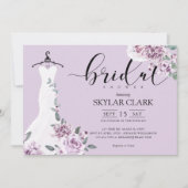 Vrijgezellenfeest van het Wit-huwelijk van Lavende Kaart (Voorkant)